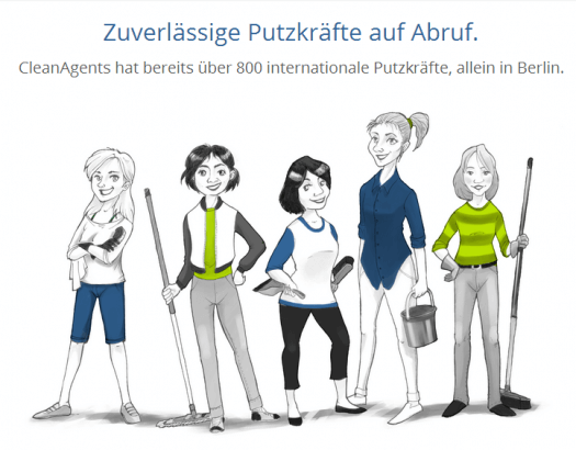 Über 800 Putzkräfte hat CleanAgents allein in Berlin